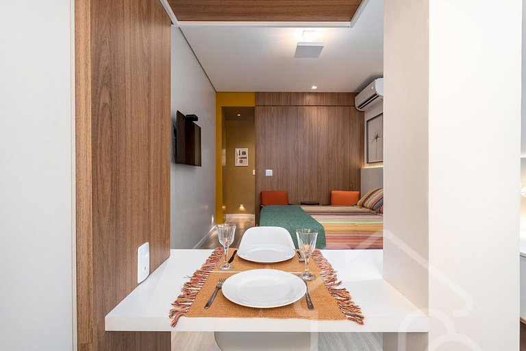 Estúdio moderno | Perto do Cristo e Metrô