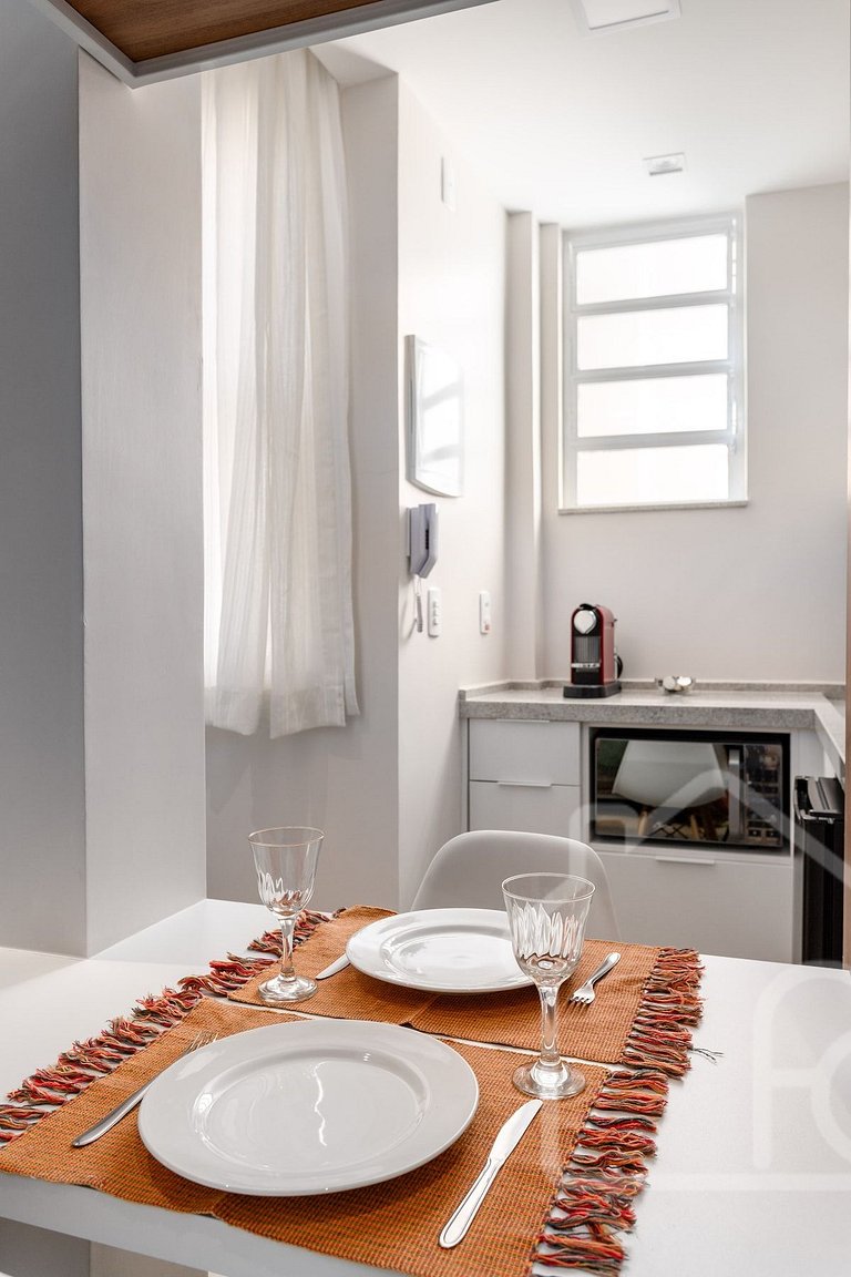 Estúdio moderno | Perto do Cristo e Metrô