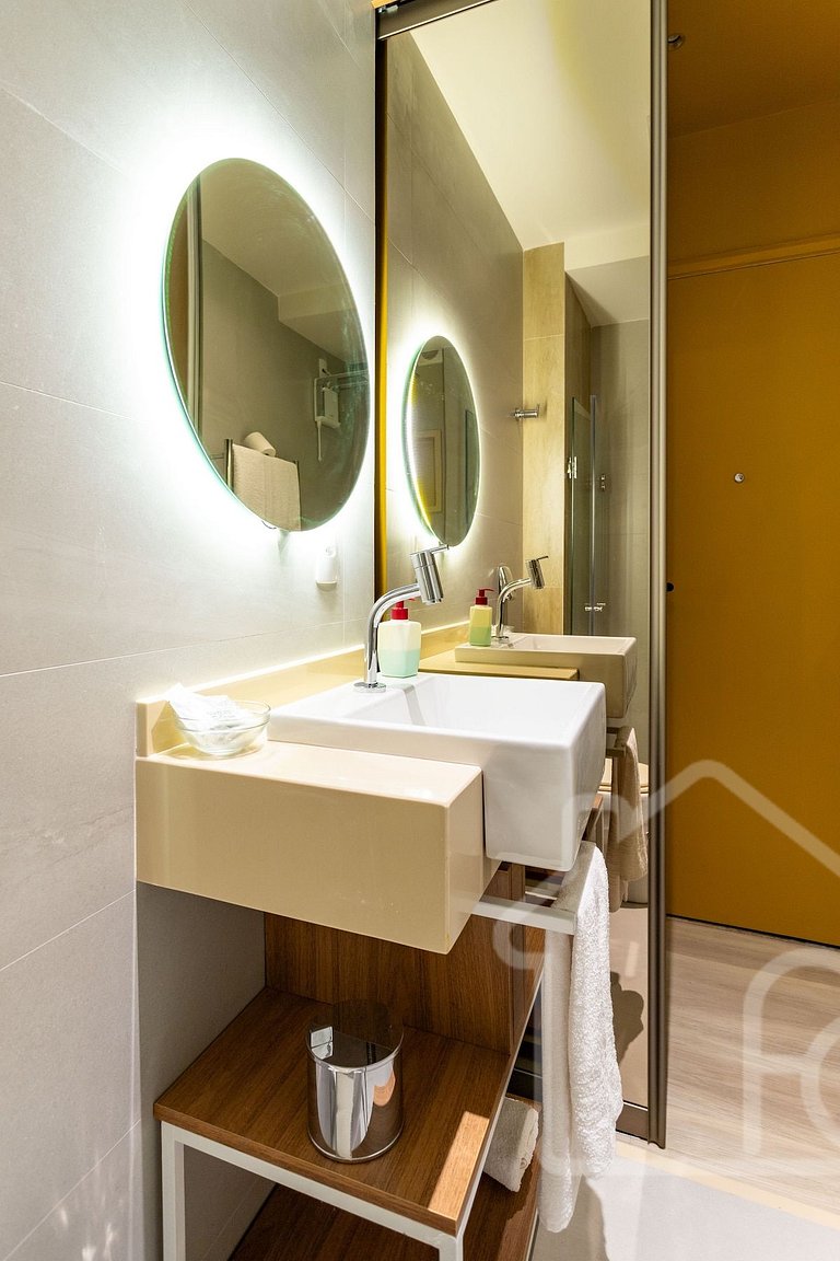 Estúdio moderno | Perto do Cristo e Metrô