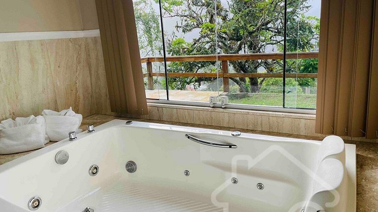 Casa maravilhosa com piscina climatizada e sauna