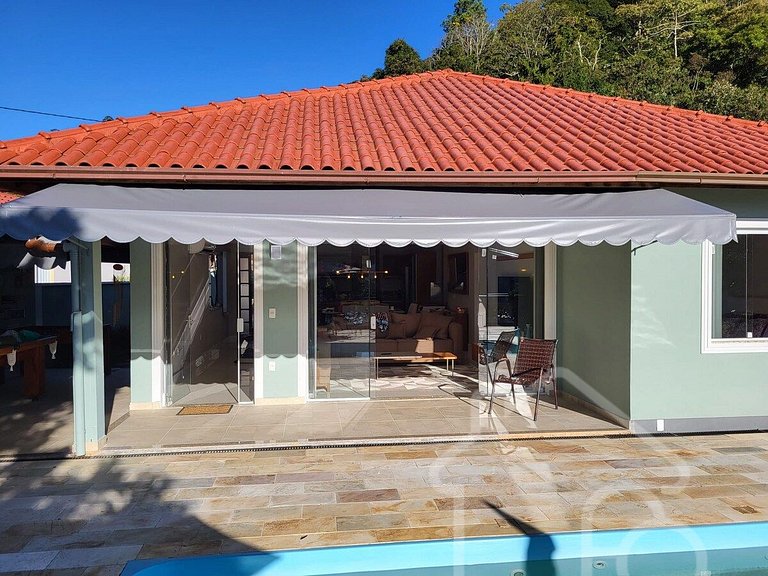 Casa maravilhosa com piscina climatizada e sauna