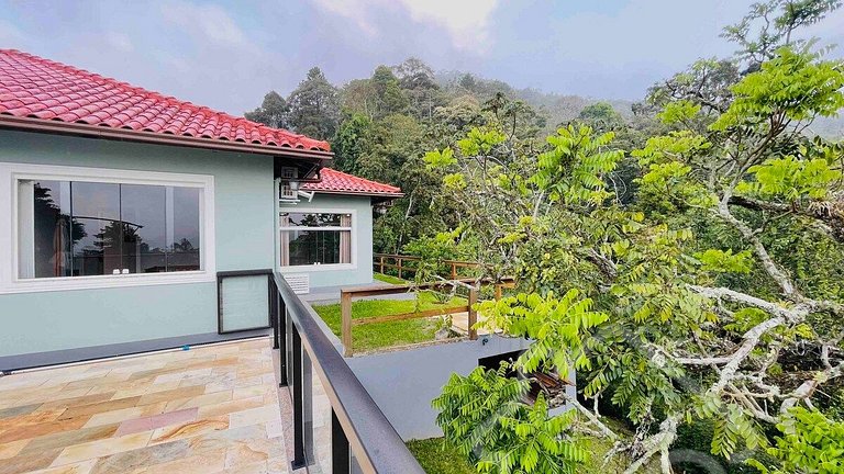 Casa maravilhosa com piscina climatizada e sauna