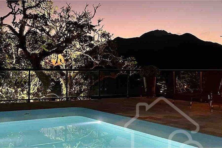 Casa maravilhosa com piscina climatizada e sauna