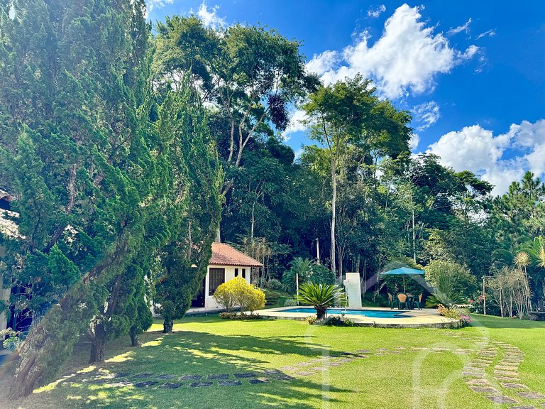Casa de Campo com piscina, lago e Wi-fi