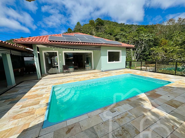 Casa maravilhosa com piscina climatizada e sauna