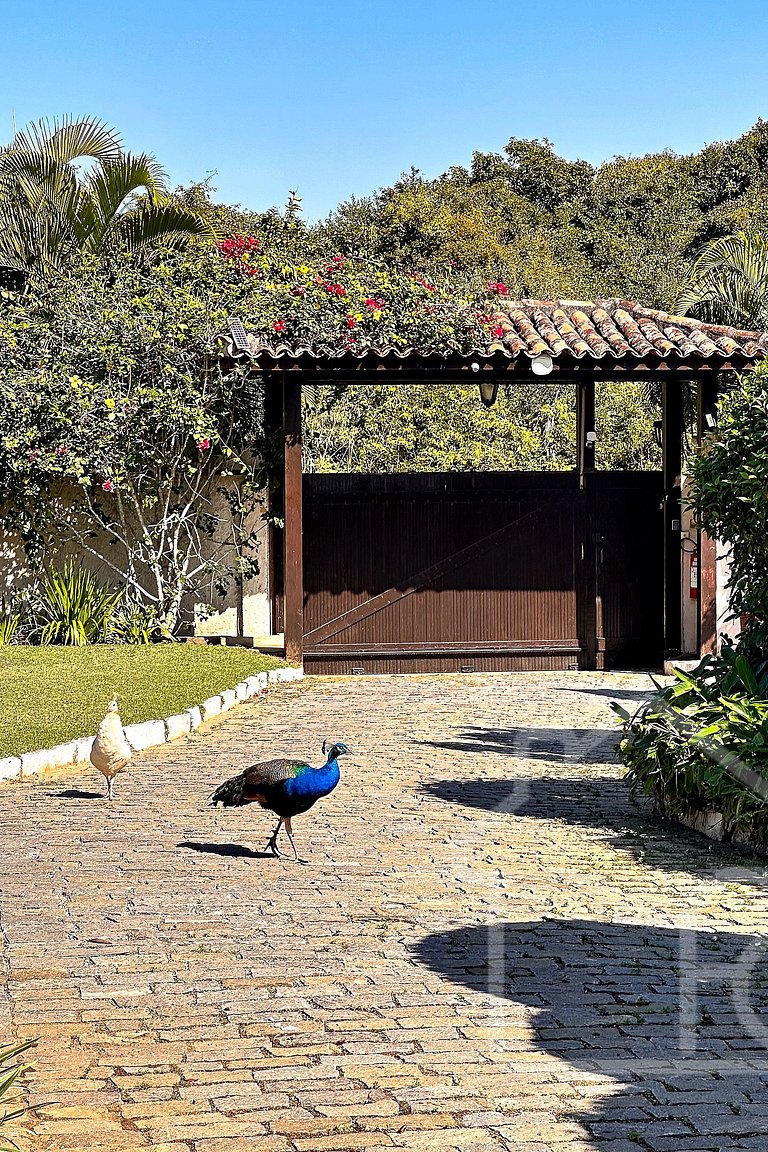 Casa com churrasqueira próxima a Rua das Pedras