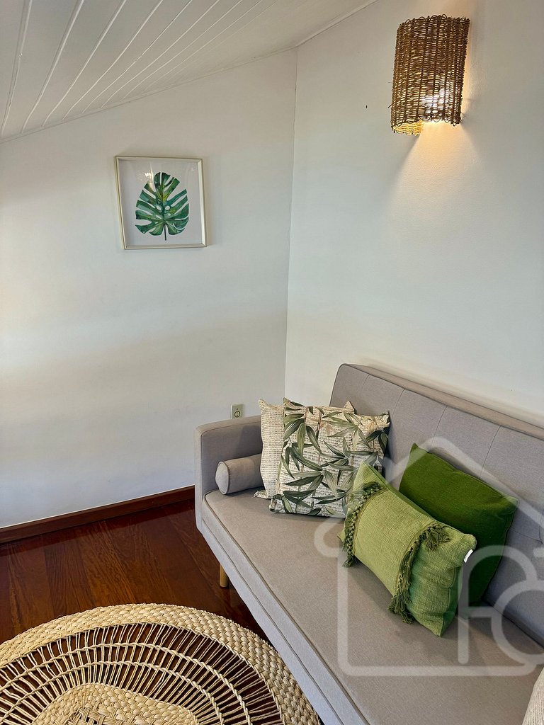 Casa a 4 Min da Praia de Manguinhos com Piscina, Sauna e Áre