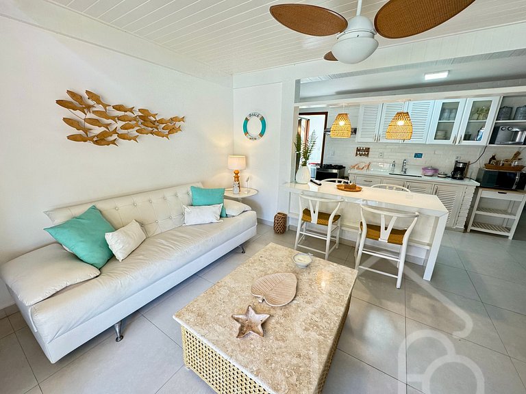 Casa a 4 Min da Praia de Manguinhos com Piscina, Sauna e Áre