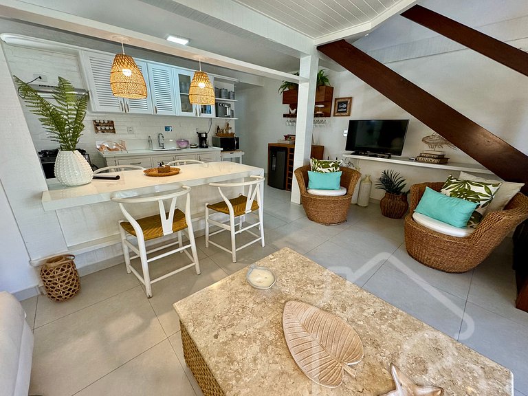Casa a 4 Min da Praia de Manguinhos com Piscina, Sauna e Áre