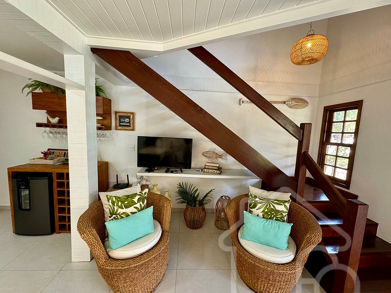 Casa a 4 Min da Praia de Manguinhos com Piscina, Sauna e Áre