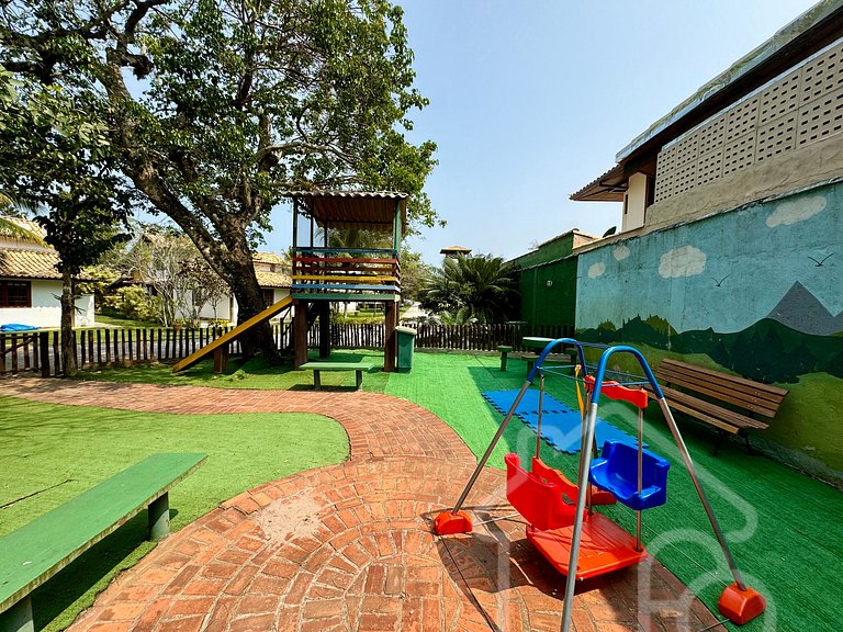Casa a 4 Min da Praia de Manguinhos com Piscina, Sauna e Áre