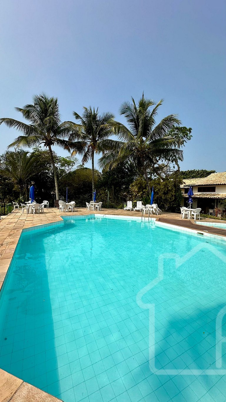 Casa a 4 Min da Praia de Manguinhos com Piscina, Sauna e Áre