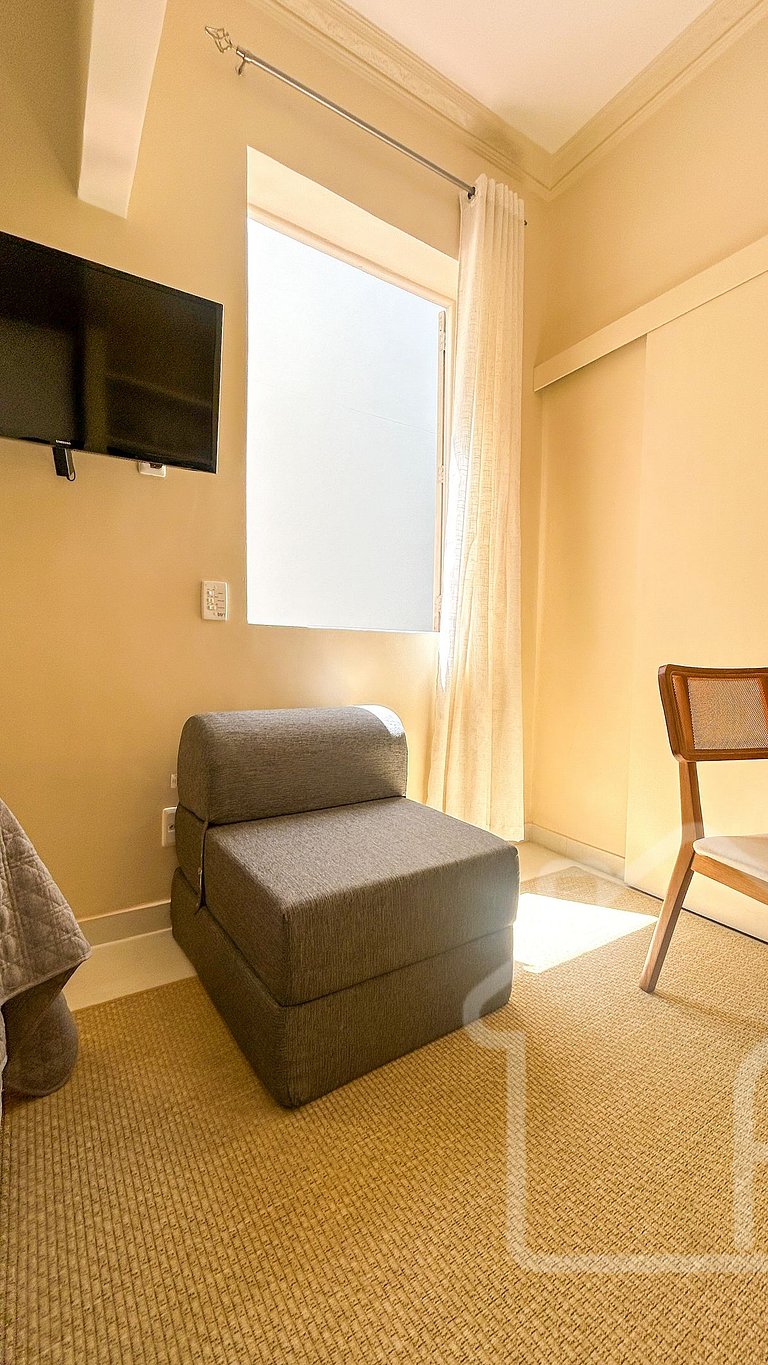 Leblon | Conforto e praticidade a 5 min da praia