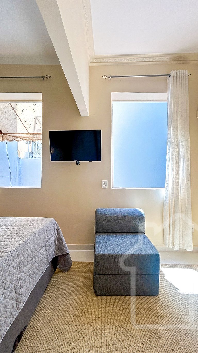 Leblon | Conforto e praticidade a 5 min da praia