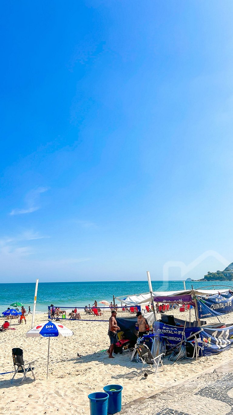 Leblon | Conforto e praticidade a 5 min da praia