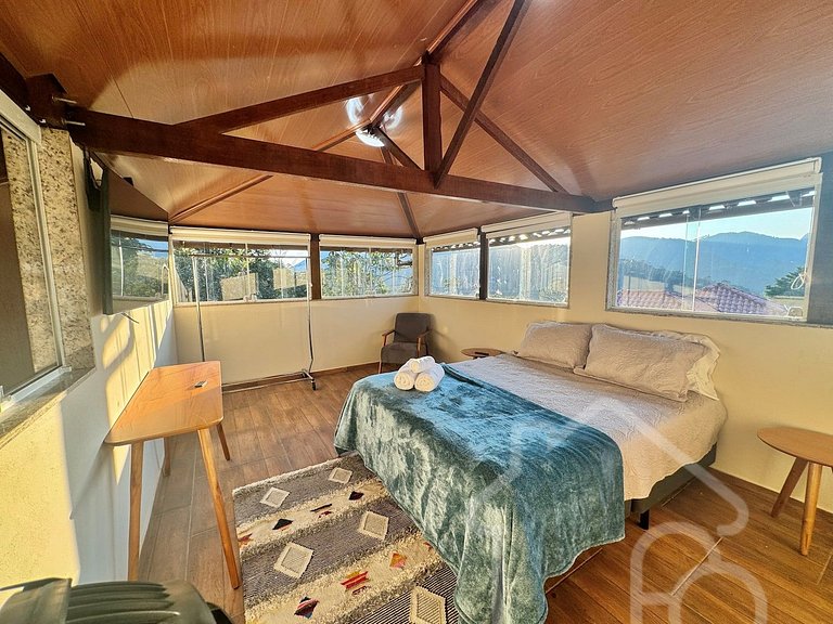 Casa maravilhosa com piscina climatizada e sauna