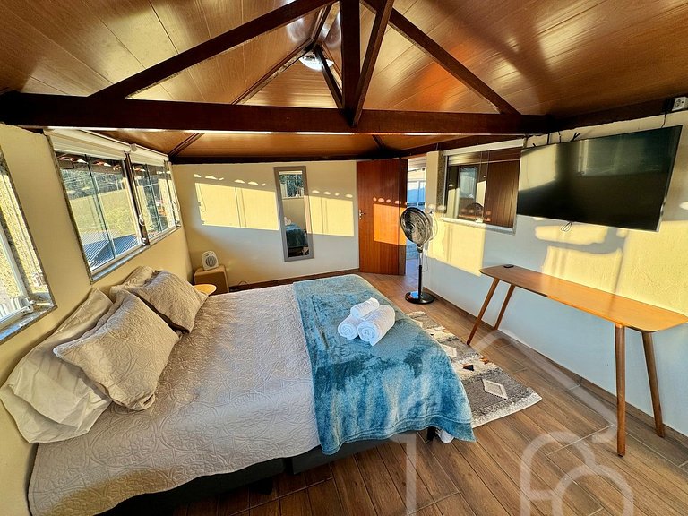 Casa maravilhosa com piscina climatizada e sauna
