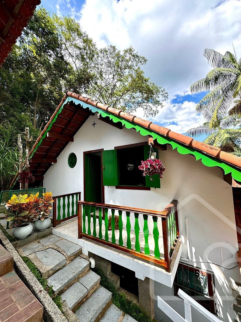 Chalé Romântico com Vista Deslumbrante