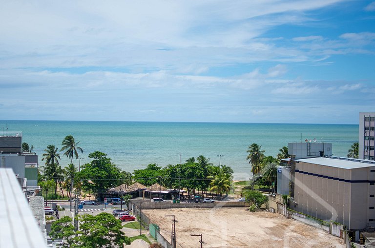 Apartamento a 150m da Praia de Cabo Branco | Conforto e Prat