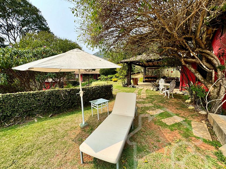 Refúgio Exclusivo em Itaipava com piscina e sauna
