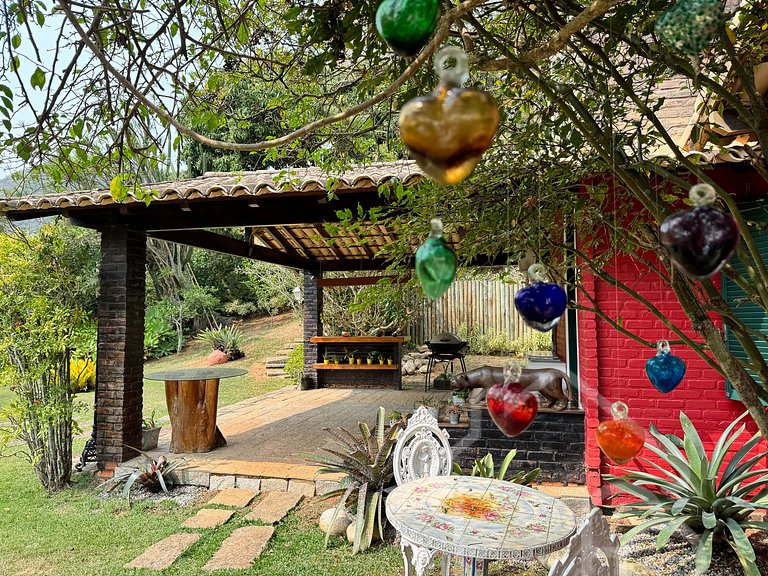 Refúgio Exclusivo em Itaipava com piscina e sauna