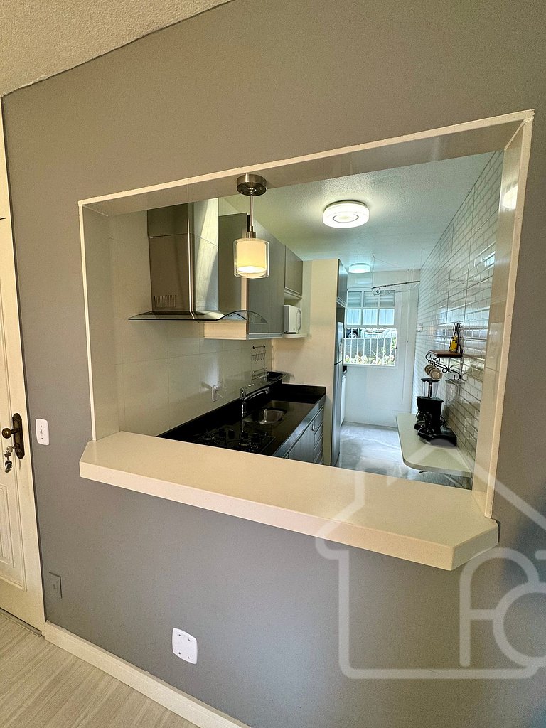 Apartamento em condomínio familiar