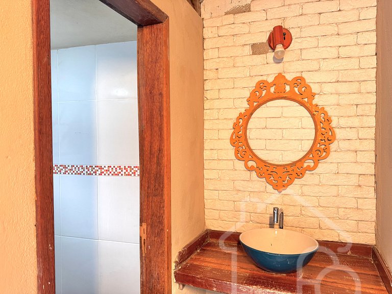 Refúgio em Lumiar com Piscina, Churrasqueira e Natureza ao R