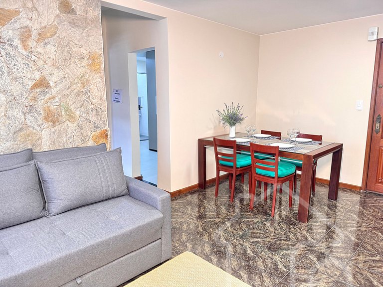 Apartamento térreo no coração da cidade