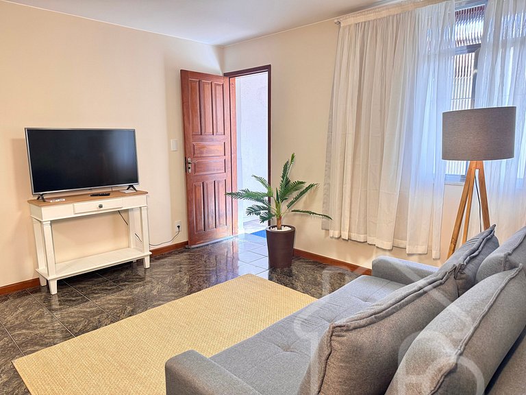 Apartamento térreo no coração da cidade