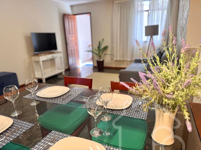 Apartamento térreo no coração da cidade