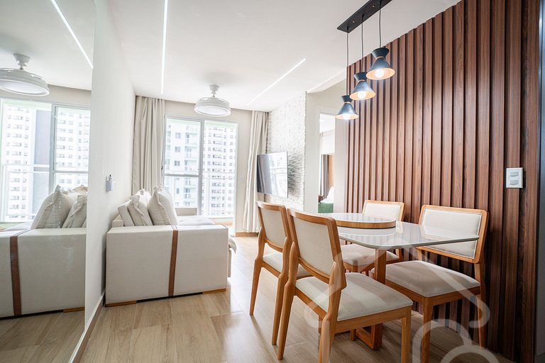 Apartamento moderno, prático e super confortável