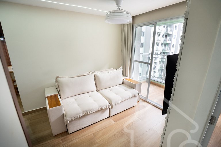 Apartamento moderno, prático e super confortável