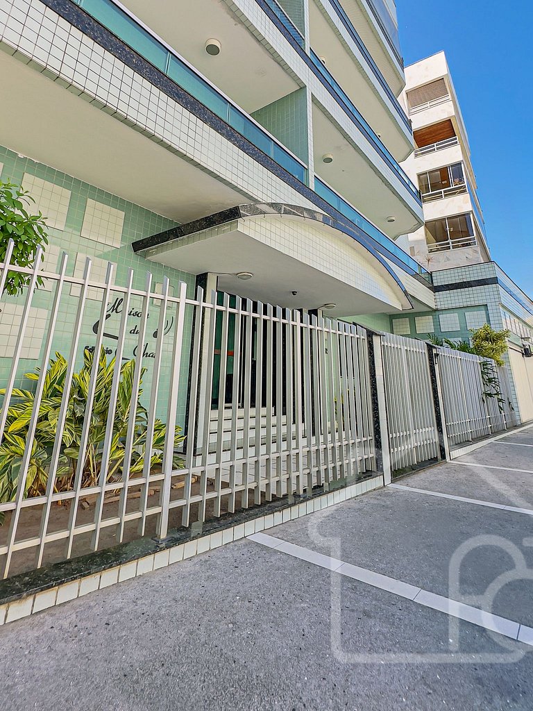 Apartamento a 7 min a pé da Praia do Forte