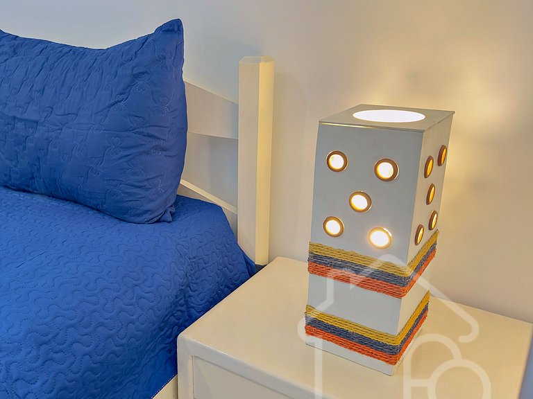 Apartamento a 7 min a pé da Praia do Forte