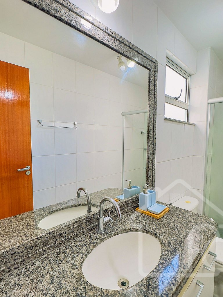 Apartamento a 7 min a pé da Praia do Forte