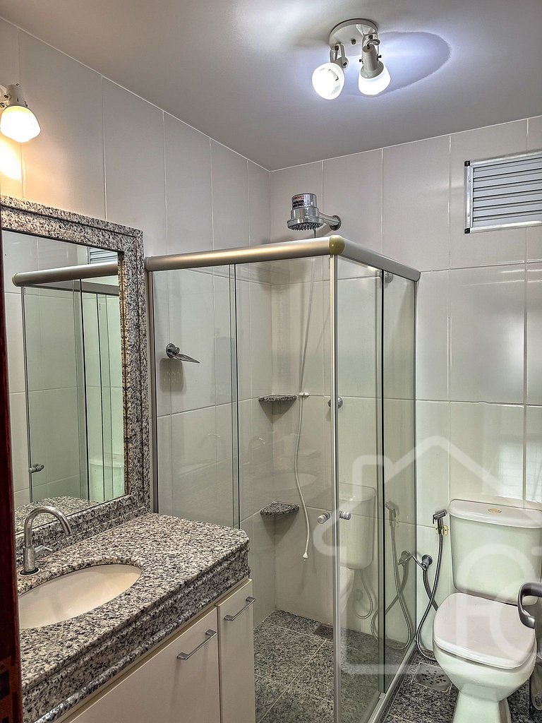 Apartamento a 7 min a pé da Praia do Forte