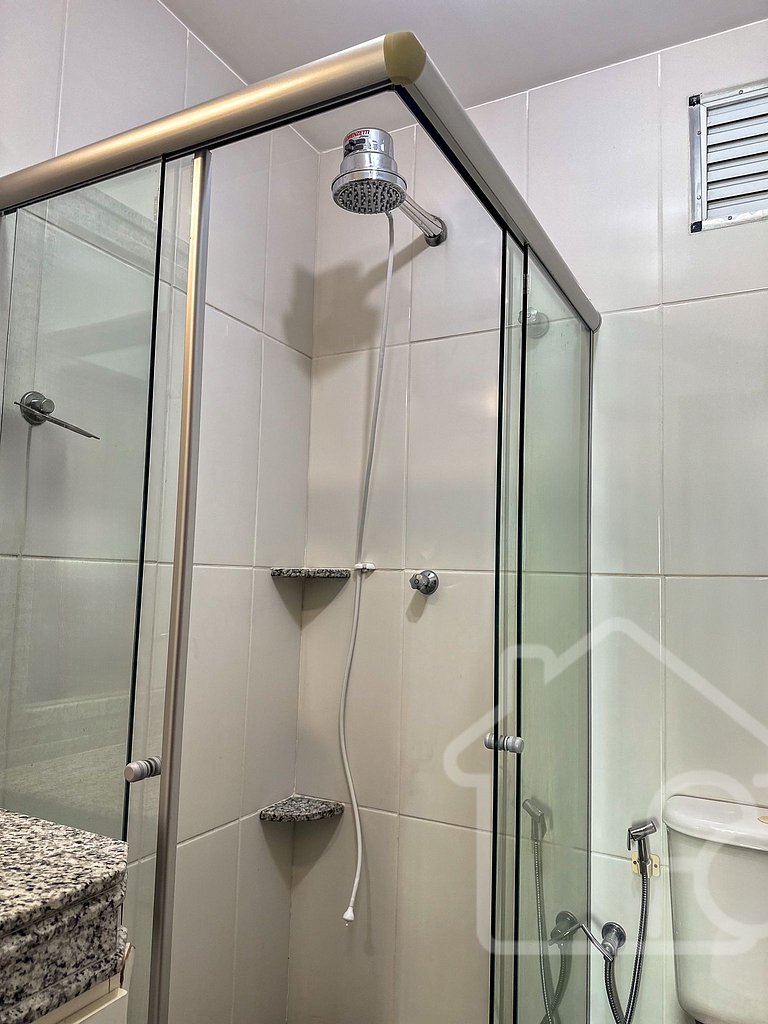 Apartamento a 7 min a pé da Praia do Forte