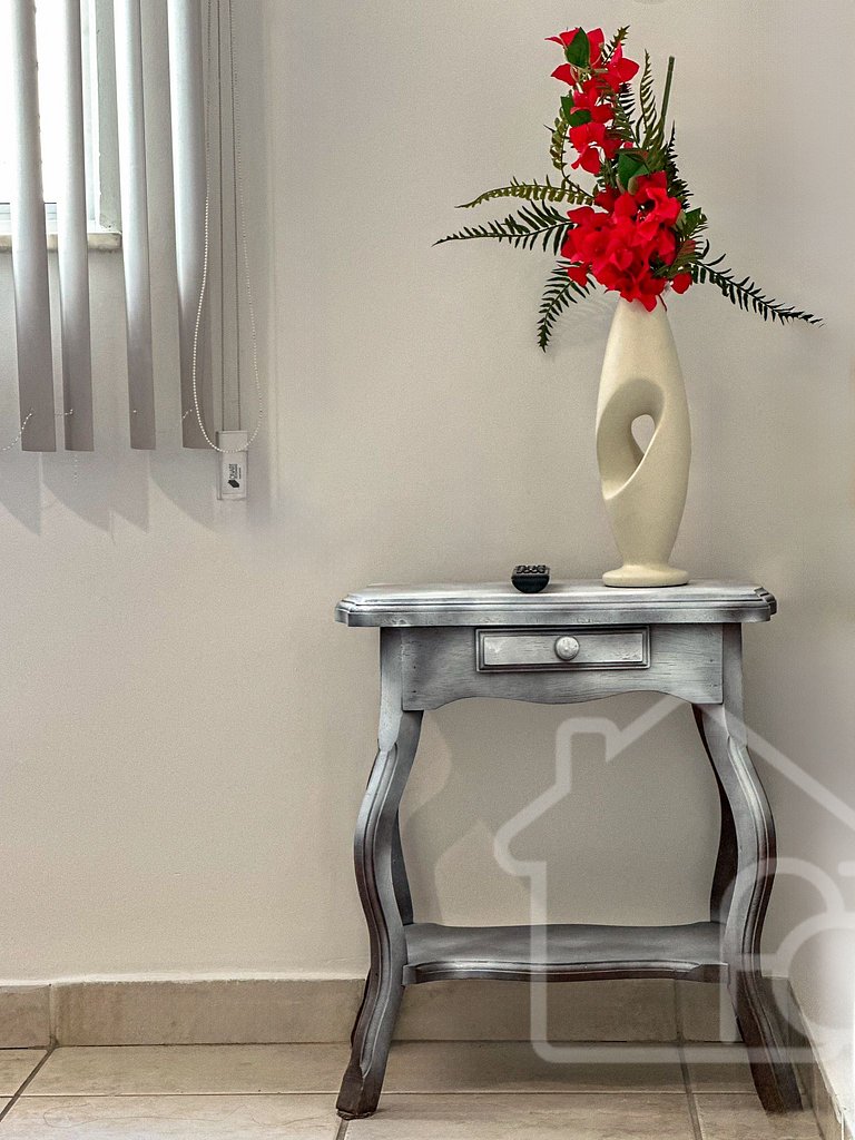 Apartamento a 7 min a pé da Praia do Forte
