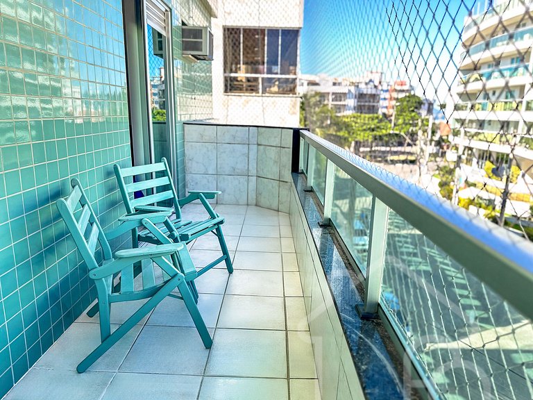 Apartamento a 7 min a pé da Praia do Forte