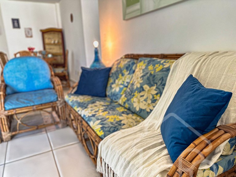 Apartamento a 7 min a pé da Praia do Forte