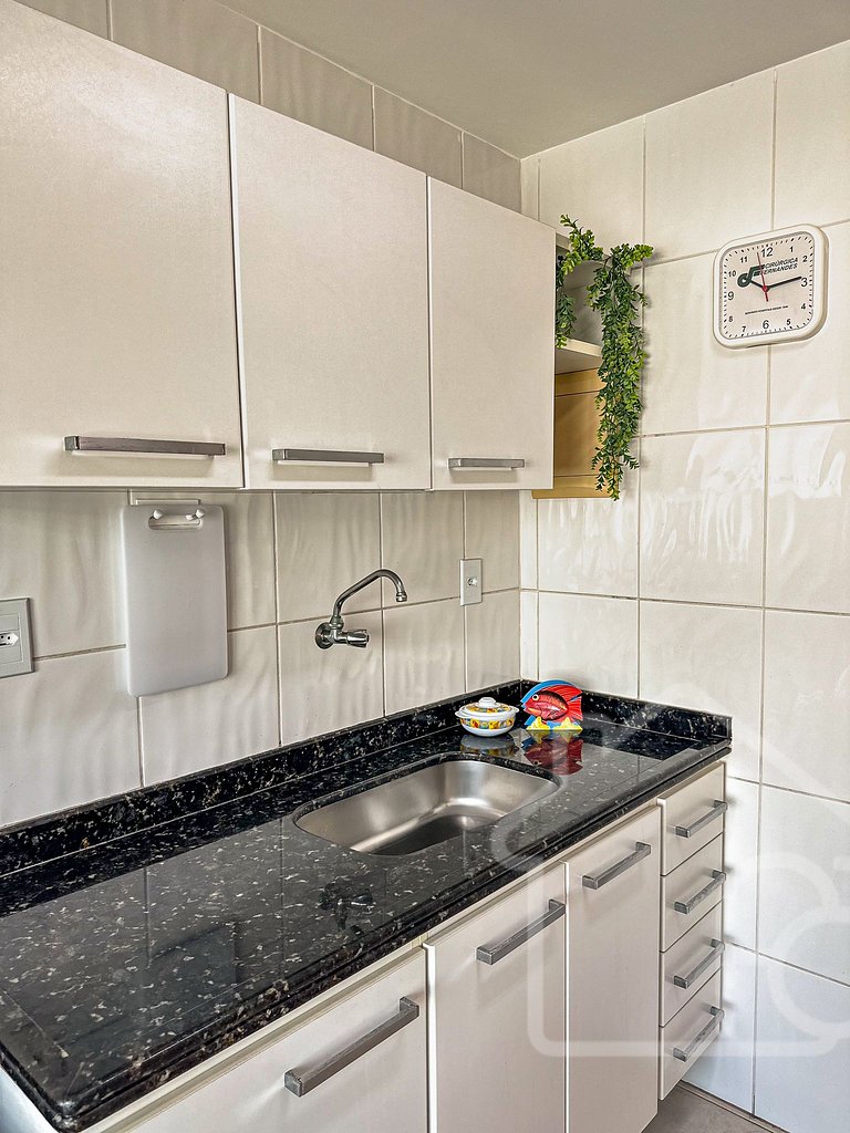 Apartamento a 7 min a pé da Praia do Forte