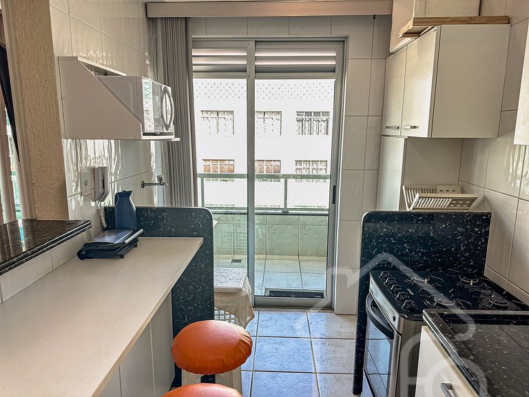 Apartamento a 7 min a pé da Praia do Forte