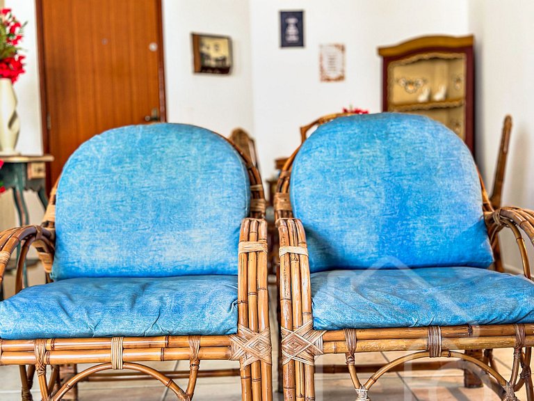 Apartamento a 7 min a pé da Praia do Forte