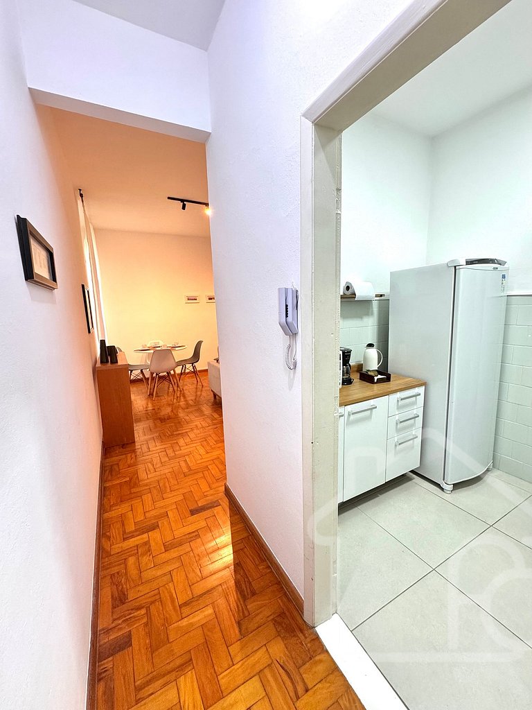 Apartamento aconchegante na Alberto Braune