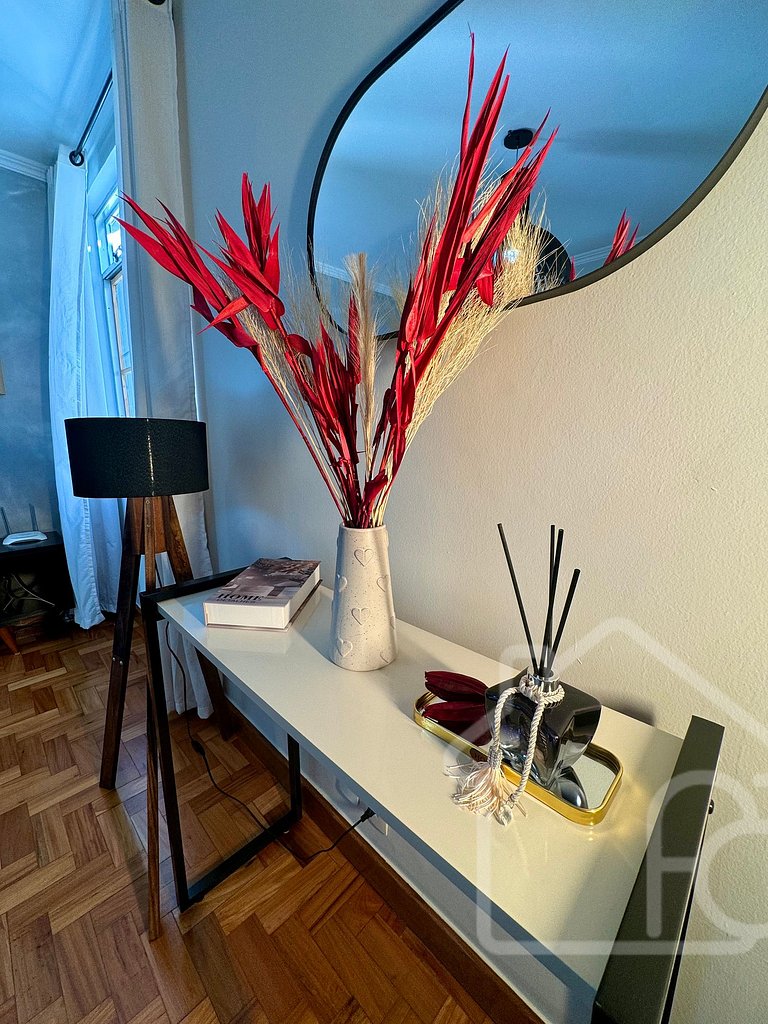 Aconchego e praticidade na General Osório - Centro