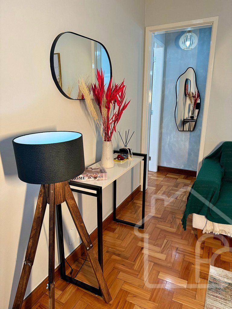 Aconchego e praticidade na General Osório - Centro