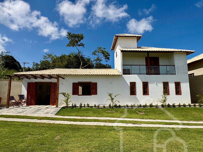Casa charmosa na Baía Formosa - 10 min do centro de Búzios