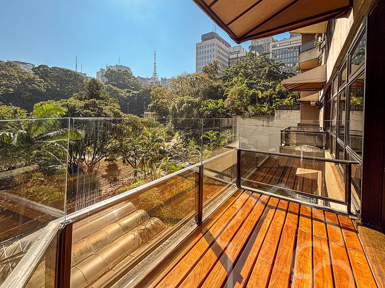 Apê Jardim Paulista com piscina