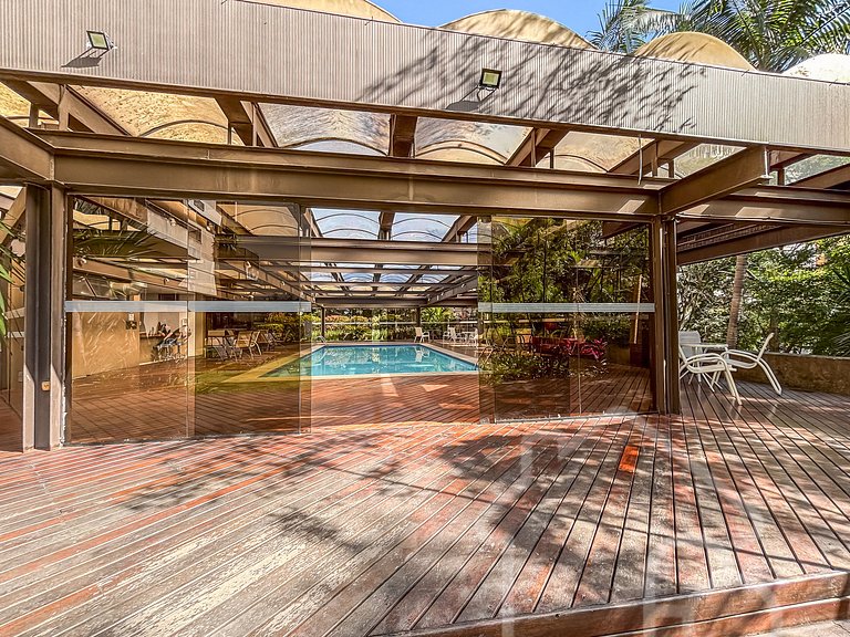 Apê Jardim Paulista com piscina