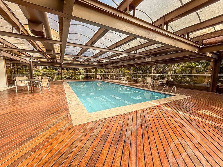 Apê Jardim Paulista com piscina